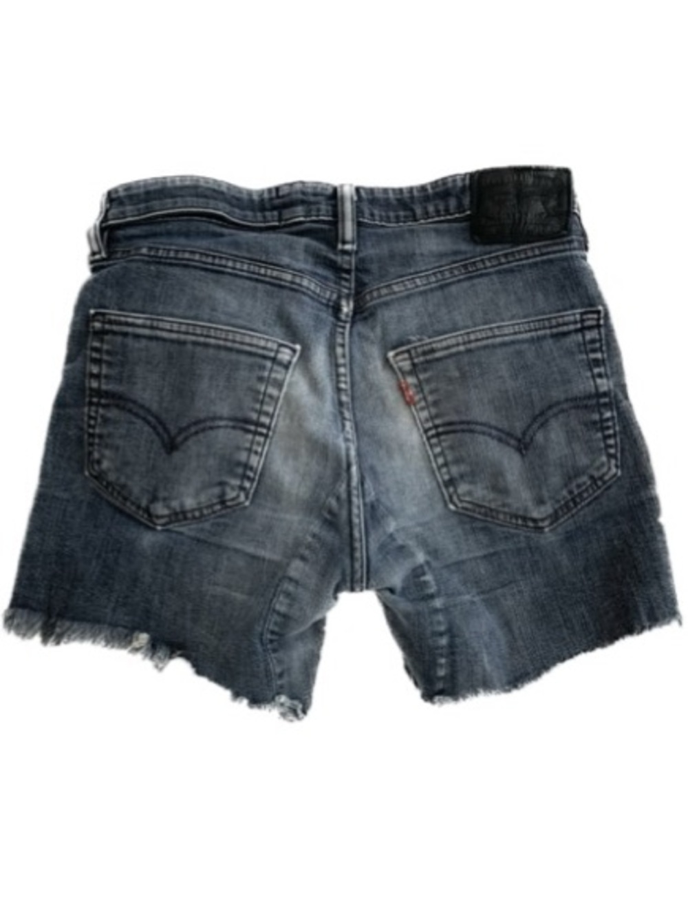 Levi’s Vintage Engineered Denim Shorts Womens Size 32 Dark Wash Mid Rise Stretch